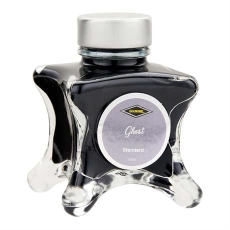 Diamine-Diamine Inkvent Green Edition Collection şişe Mürekkep 50ml Ghost-Mürekkep-1-milagron.live