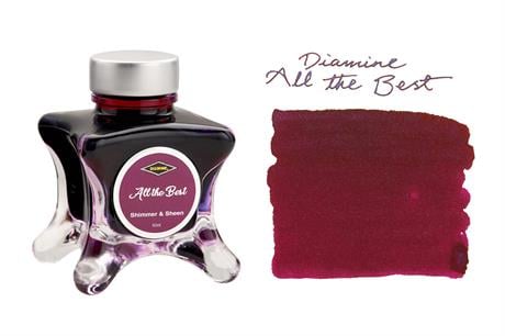 Diamine-Diamine Inkvent Red Shimmer&Sheen All The Best 2022-Mürekkep-4-milagron.live