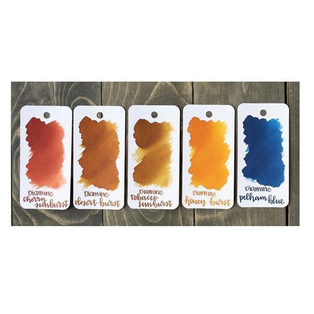 Diamine-Les Paul Collection şişe Mürekkep 30ml Tobacco Sunburst-Şişe Mürekkep-4-milagron.live
