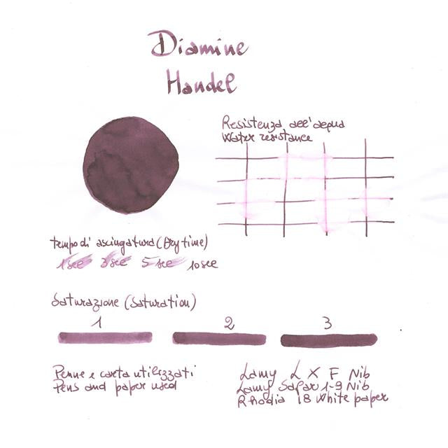 Diamine-Music Collection şişe Mürekkep 30ml Handel-Şişe Mürekkep-3-milagron.live