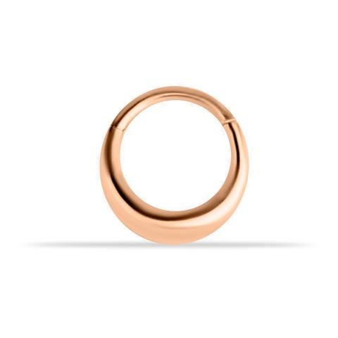 14 Ayar Altın Bold Minimal Halka Piercing