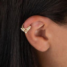 14 Ayar Altın Serapis Minimal Halka Piercing