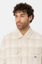 Dickies-Alma Shirt Cord Check Light-Gömlek-3-milagron.live