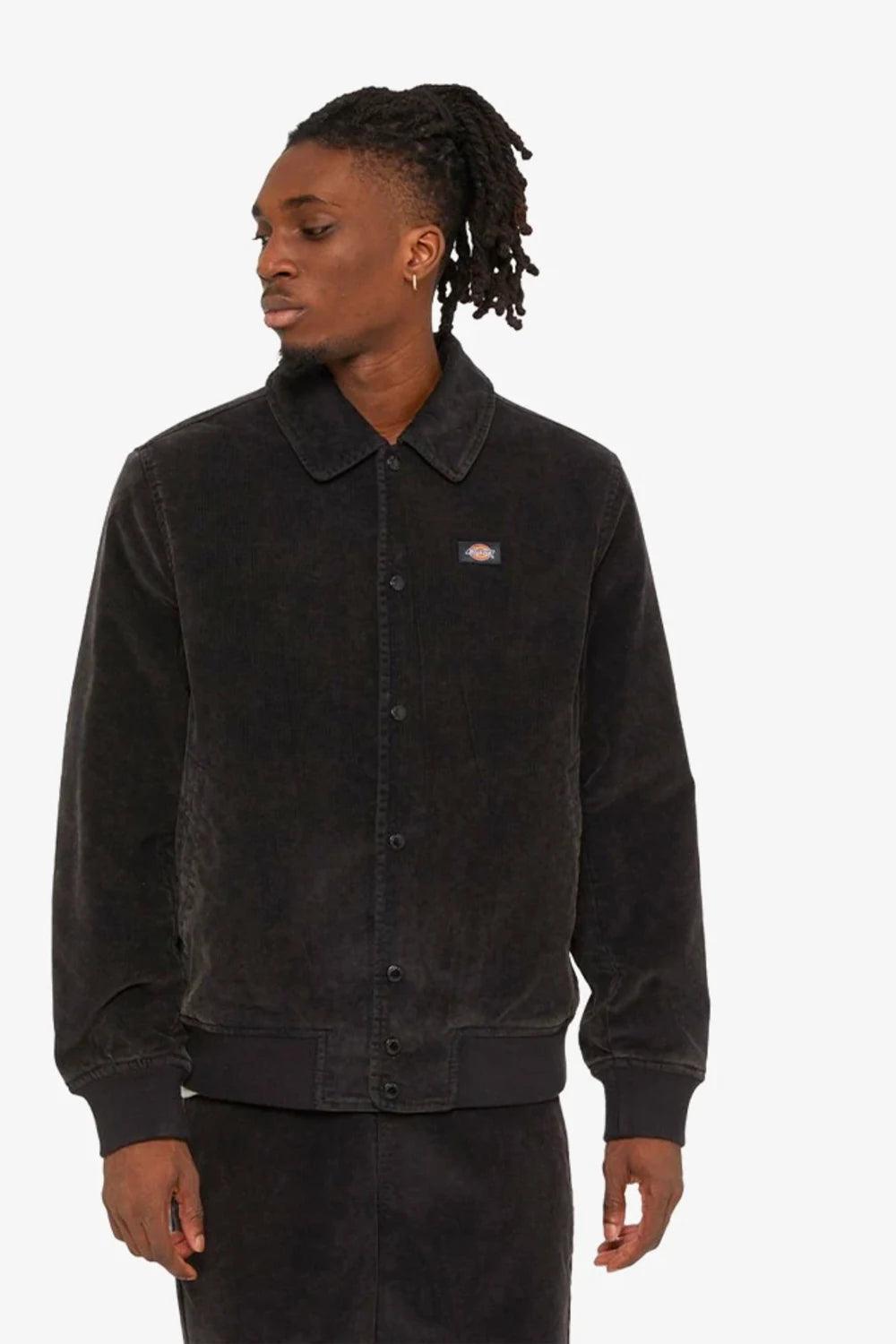 Dickies-Chase City Jacket Black-Ceket-1-milagron.live