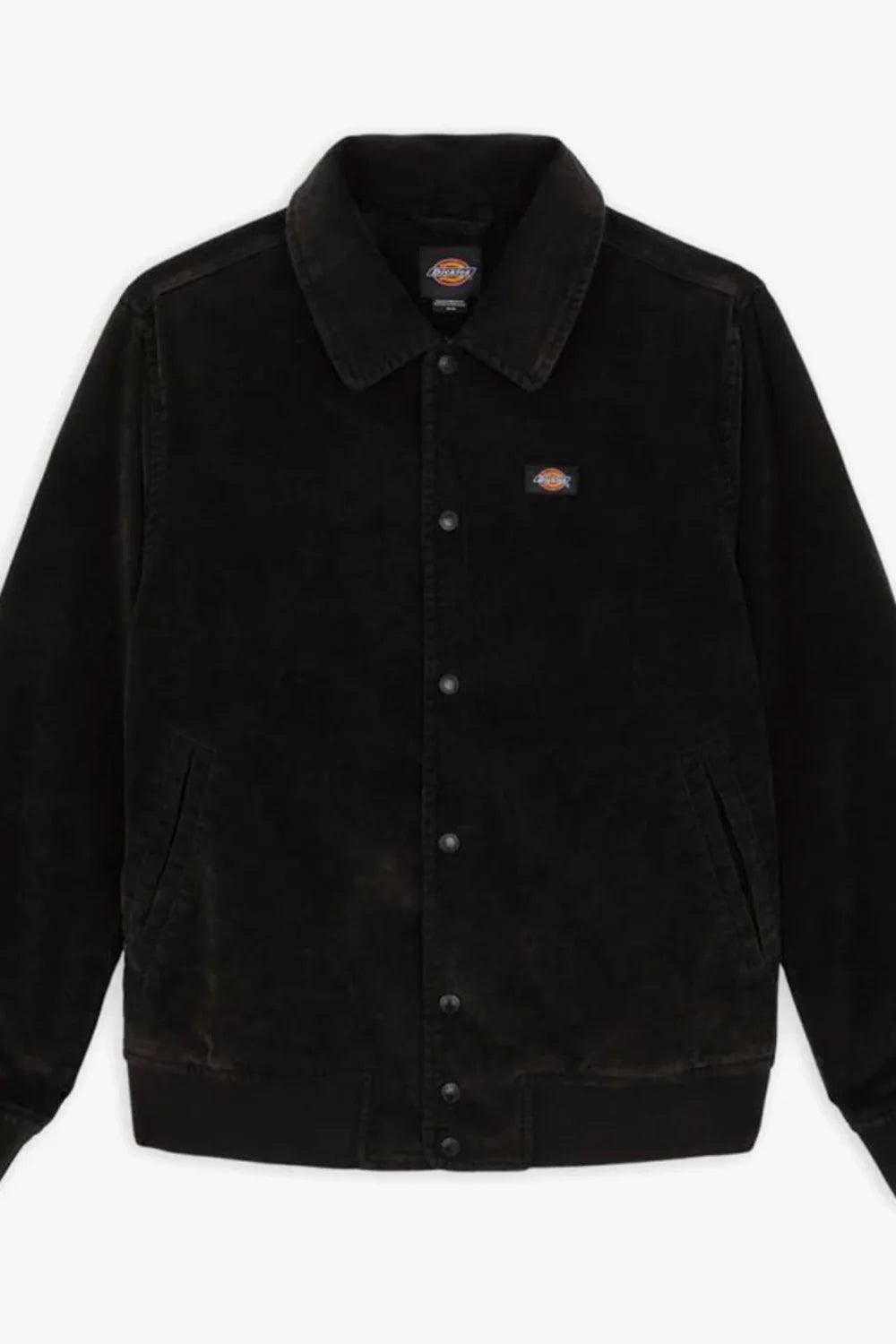 Dickies-Chase City Jacket Black-Ceket-3-milagron.live