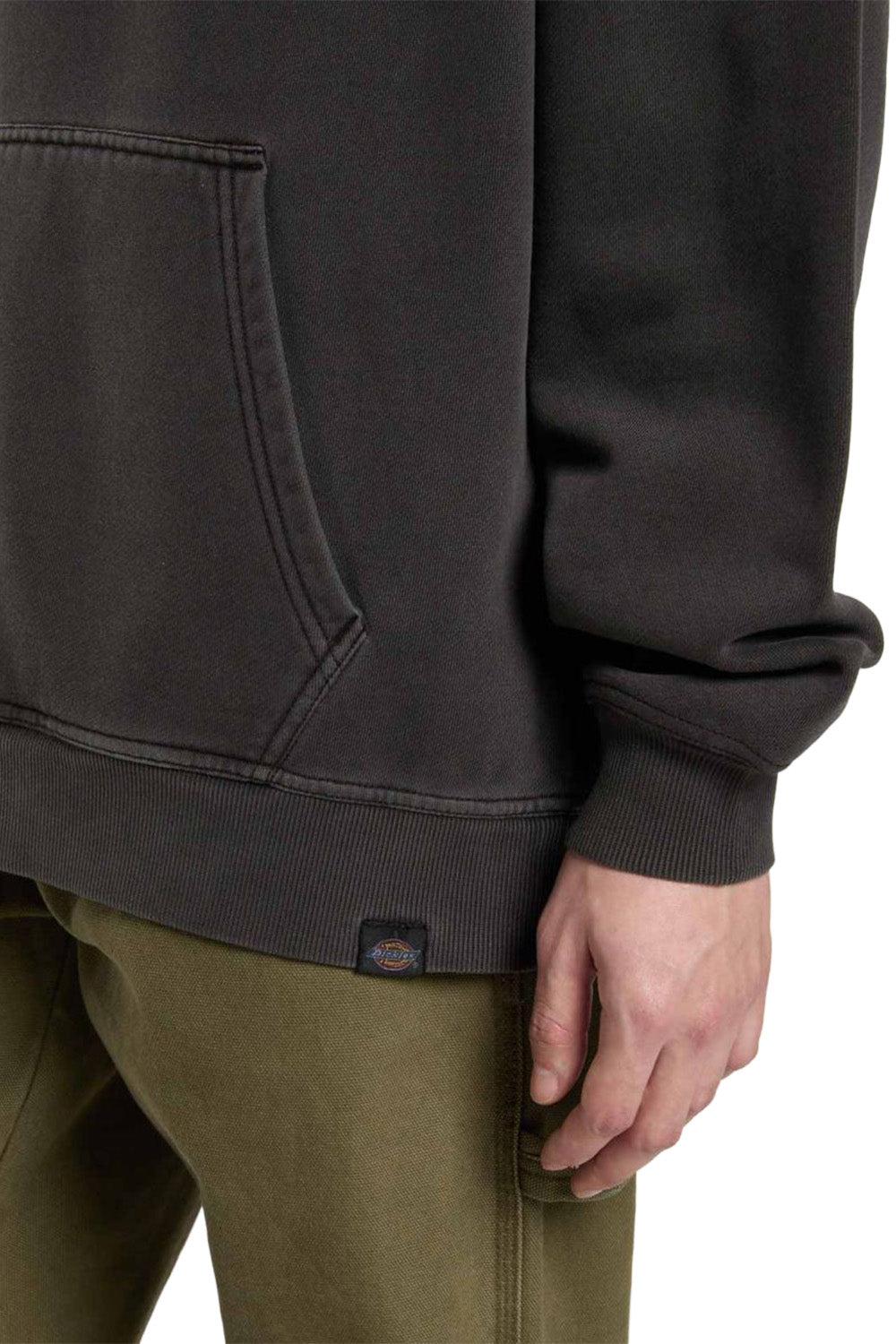 Dickies-Christiana Gd Erkek Kapüşonlu Siyah Sweatshirt-Sweatshirts & Hoodies-2-milagron.live