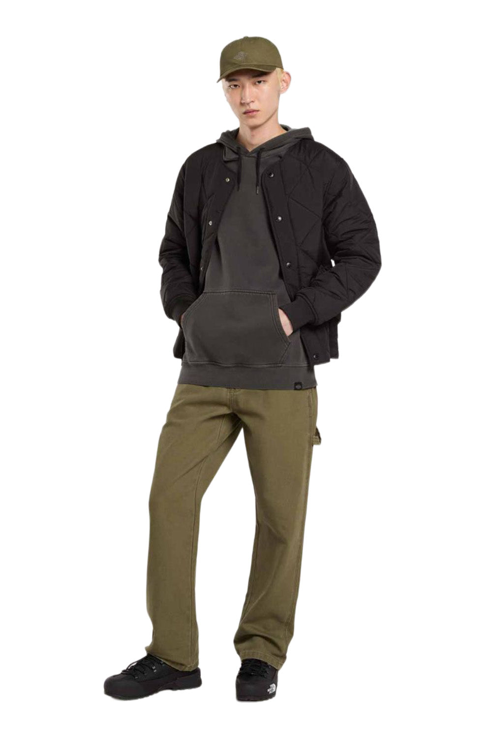 Dickies-Christiana Gd Erkek Kapüşonlu Siyah Sweatshirt-Sweatshirts & Hoodies-7-milagron.live