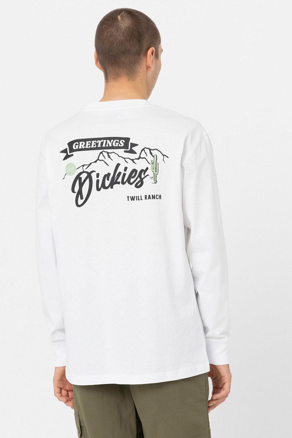 Dickies-Dighton Tee LS White-T-Shirts-8-milagron.live