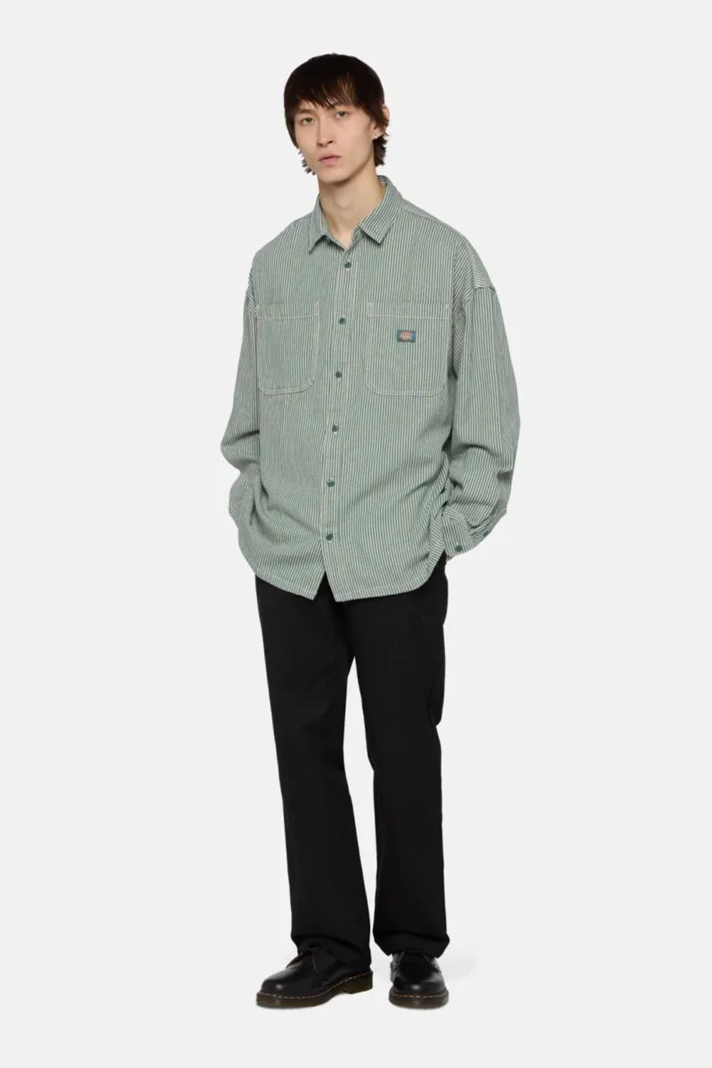 Dickies-Hickory Shirt LS-Gömlek-3-milagron.live