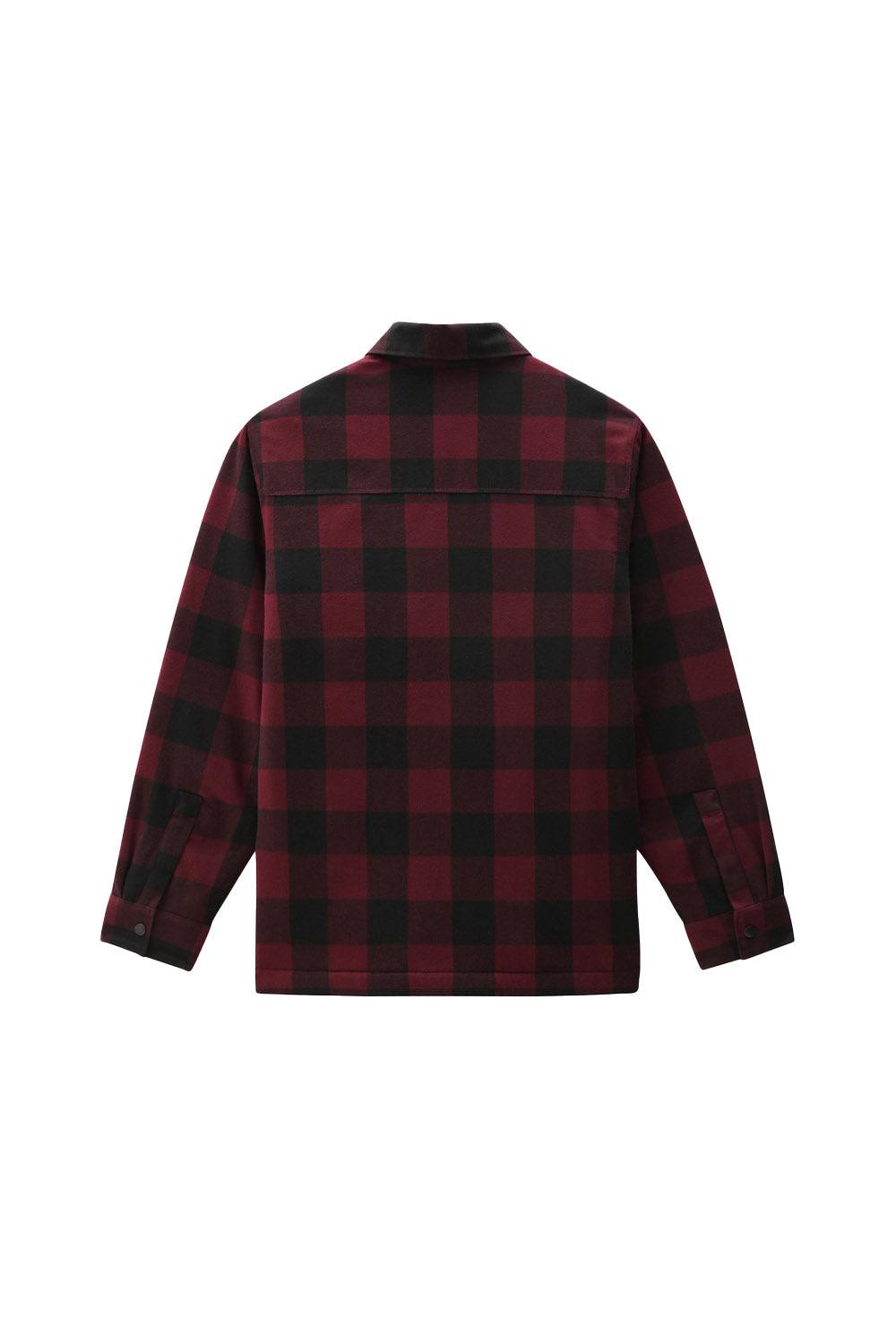 Dickies-Lined Sacramento Maroon-Gömlek-15-milagron.live