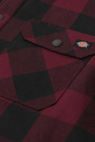 Dickies-Lined Sacramento Maroon-Gömlek-16-milagron.live