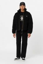 Dickies-Mount Hope Puffer Black-Ceket-1-milagron.live