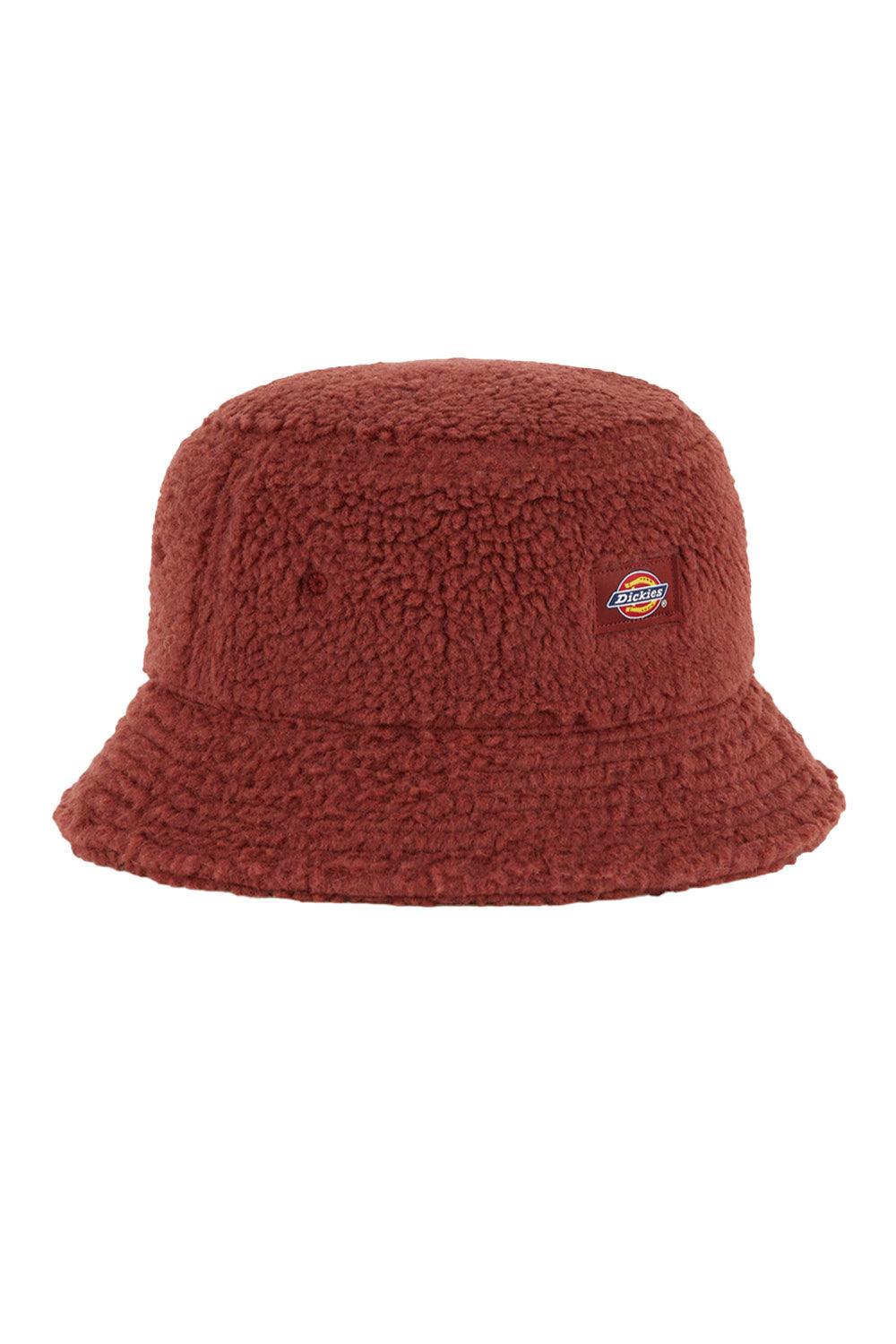 Dickies-Red Chute Bucket Fired Brick-Bucket Hat-1-milagron.live