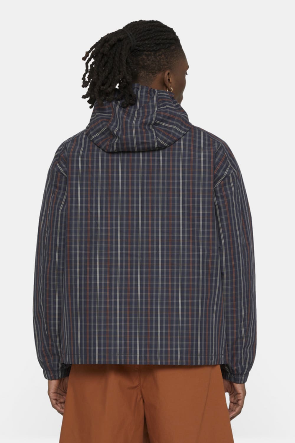 Dickies-Surry Jacket Outdoor Check Navy-Ceket-2-milagron.live