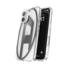 Diesel Iphone 16 Uyumlu Oval D Mirror Şeffaf Kılıf - Şeffaf/Siyah