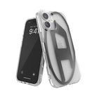 Diesel Iphone 16 Uyumlu Oval D Mirror Şeffaf Kılıf - Şeffaf/Siyah