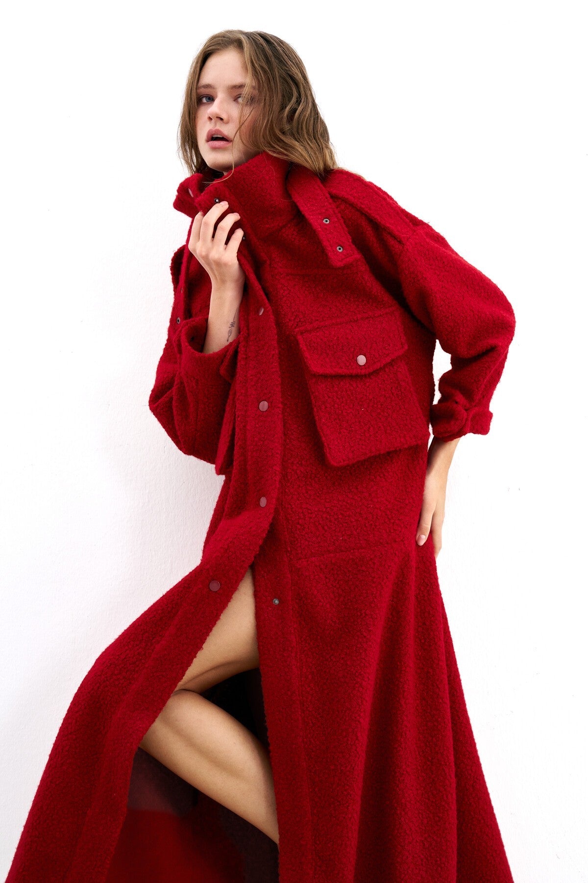 Crimson Armor Coat - 0