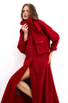 Crimson Armor Coat - 0