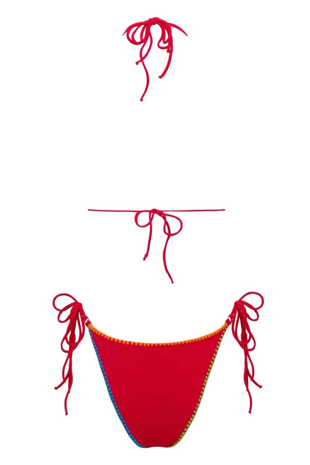 Direct Message-Deja Hand Embroidered Bikini İn Red-Bikini & Mayo-2-milagron.live