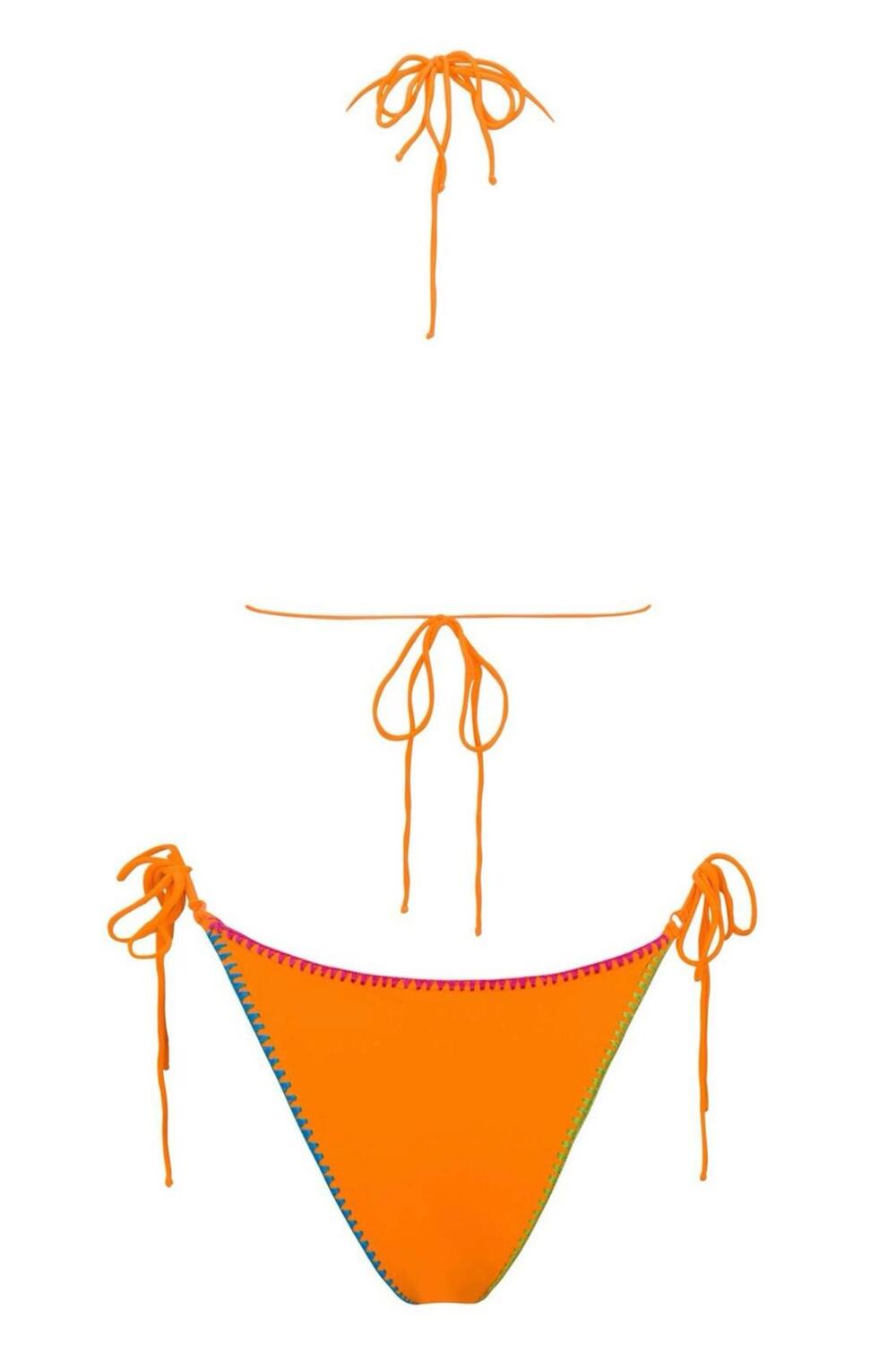 Direct Message-Deja Hand Embroidered Bikini İn Yellow-Bikini & Mayo-2-milagron.live