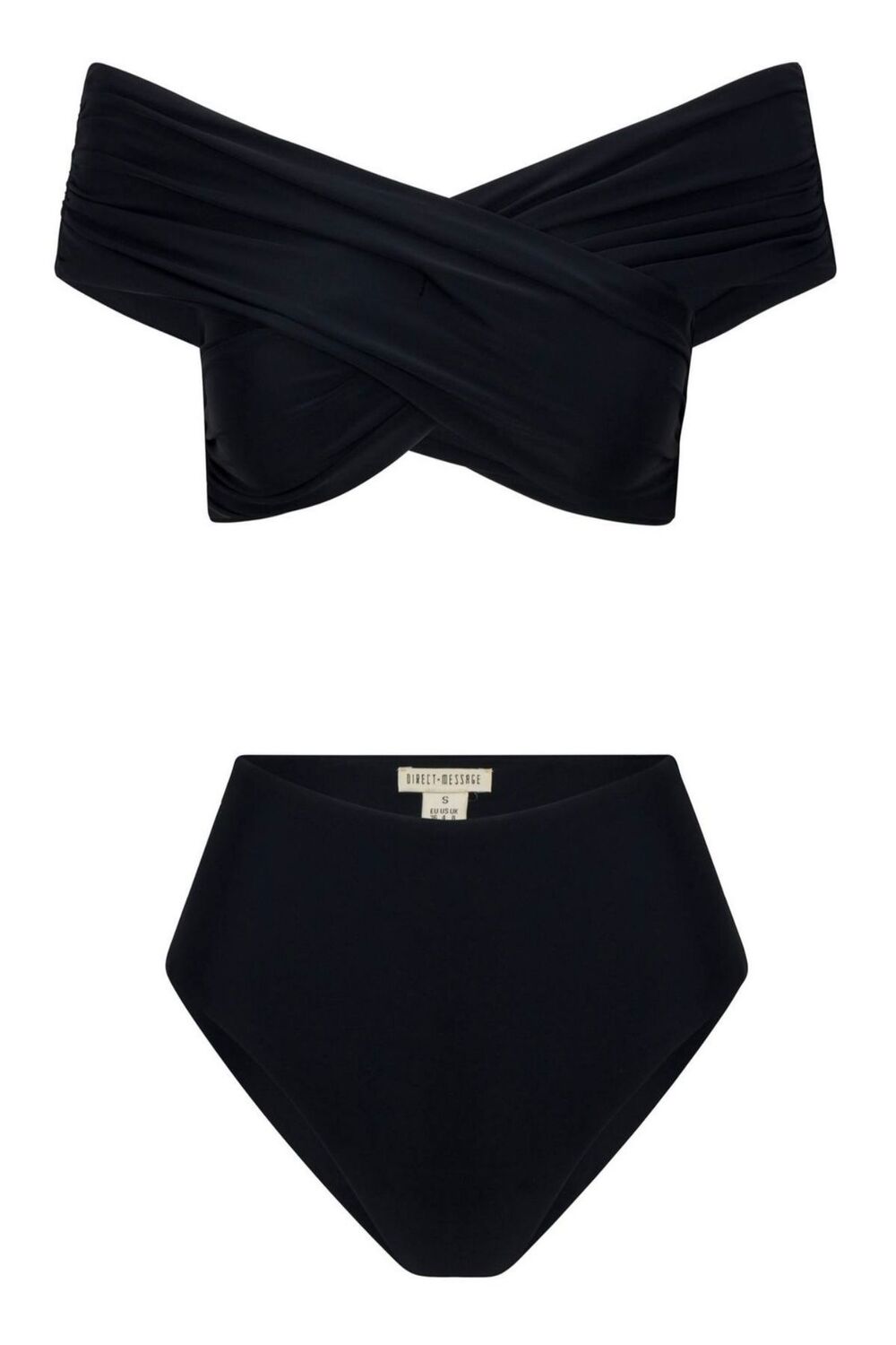 Direct Message-Iyo Bikini In Black-Bikini & Mayo-1-milagron.live