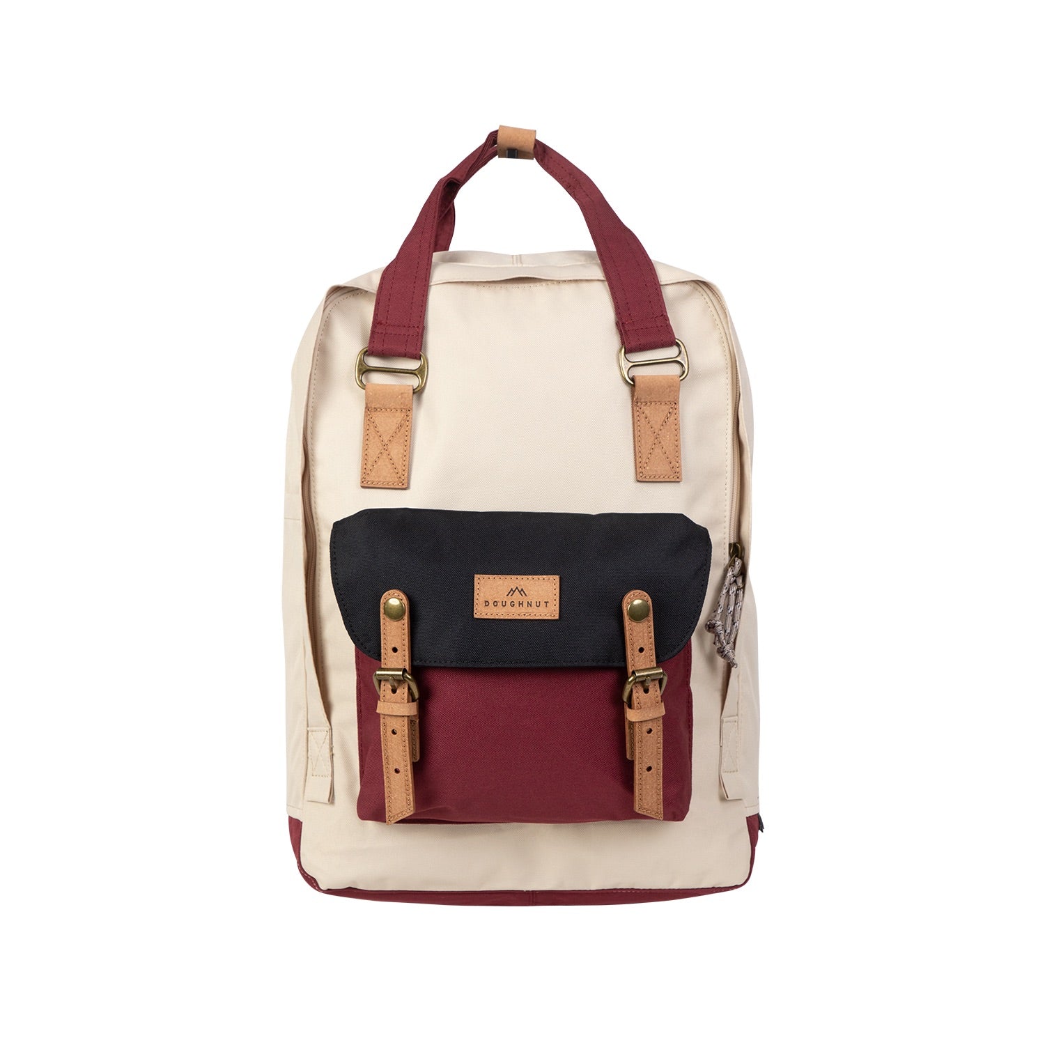 Doughnut Macaroon Large Reborn Iii Serisi Krem X Bordo Unisex Sırt Çantası