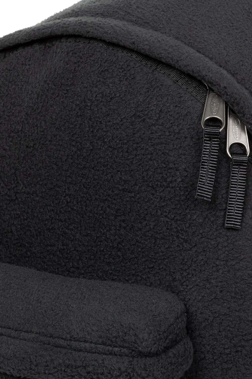 Eastpak-Padded Pak'r Fleec'd Black Sırt Çantası-Sırt Çantası-4-milagron.live