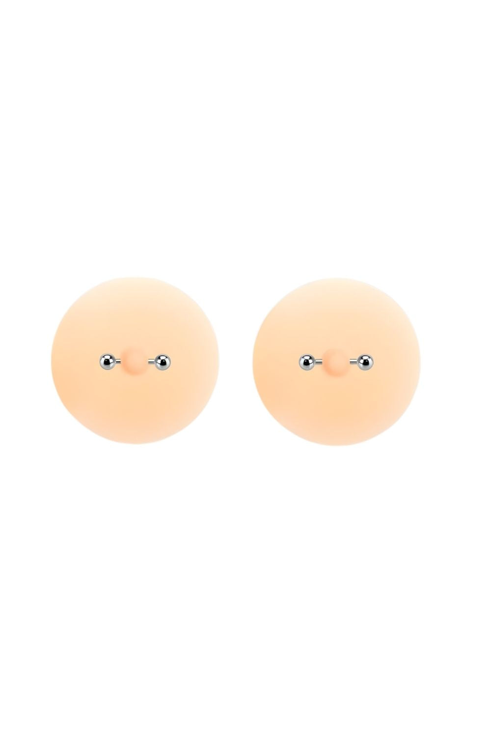 Nippy - Delik Gerektirmeyen Göğüs Ucu Piercingi Görünümlü Nipple Cover - 0
