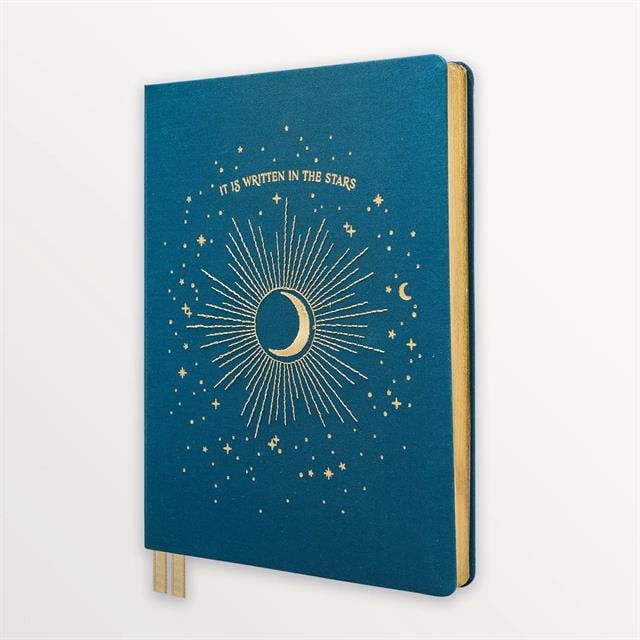 Episode-Episode Celestial Verdigris Embroidered Xl Notebook-DEFTER-2-milagron.live