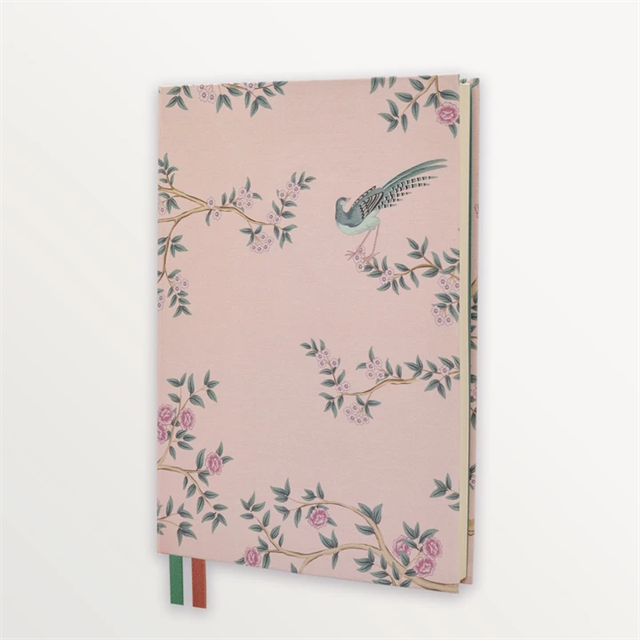 Episode-Episode Peacock Tapestry A5 Flex Linen Notebook-DEFTER-3-milagron.live