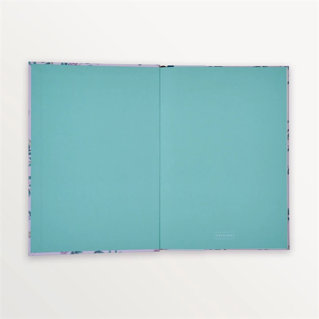 Episode-Episode Peacock Tapestry A5 Flex Linen Notebook-DEFTER-6-milagron.live