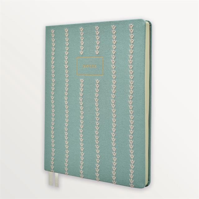 Episode-Episode Sage Leaves Embroidered Xl Notebook-DEFTER-2-milagron.live