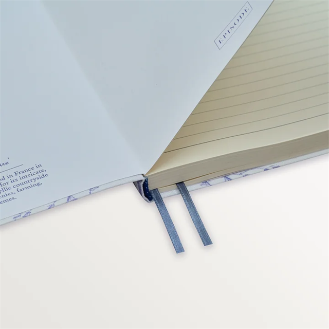 Episode-Episode Toile De Jouy La Balancoire A5 Flex Linen Notebook-DEFTER-6-milagron.live