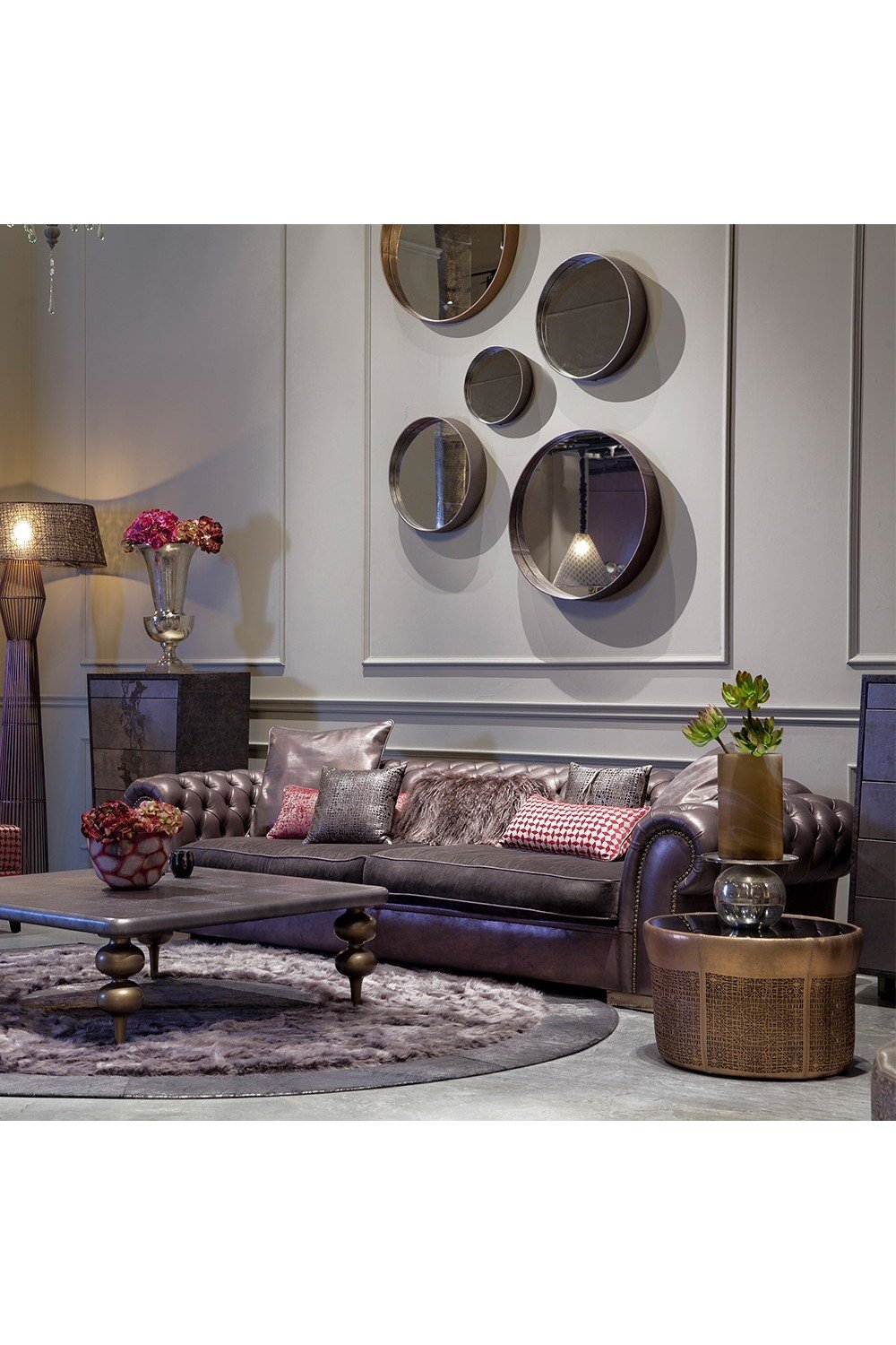 Estetik Decor-Ayna Hobart Mini Ghilt Deep Grey-Ayna-2-milagron.live