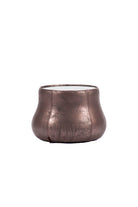 Estetik Decor-Plateau Medium Hakiki Sığır Derisi Laminasyonlu Füme Ayna Üstlü - Modern Yan Sehpa-Yan Sehpa-1-milagron.live