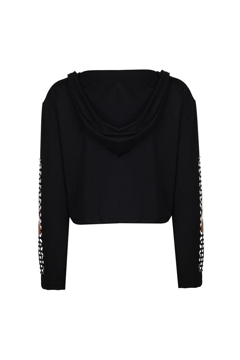 Eudoimonia-Charm Card V Neck Sweatshirt-Sweatshirts & Hoodies-5-milagron.live