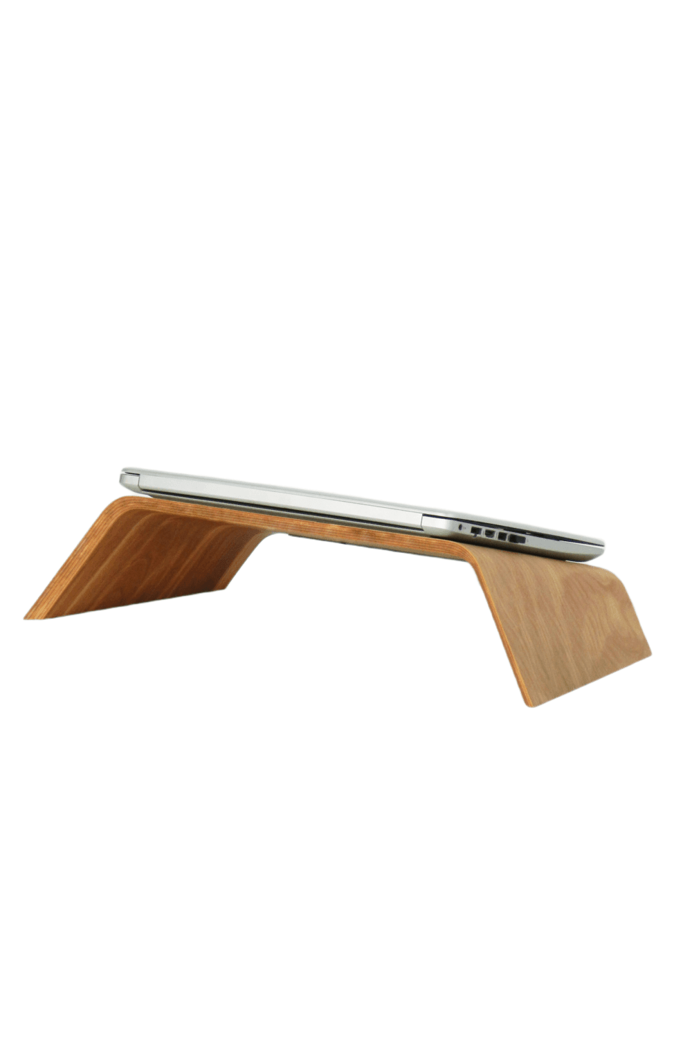 Fagus Wood-Dayanıklı Ahşap Notebook Yükseltici ve Tutucu Masa Üstü Laptop Standı (Kayın)-Laptop Standı-14-milagron.live