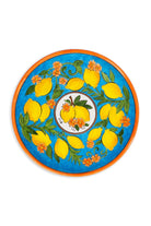 Feeling Good Inside-Amalfi Coast Collection Handmade Seramik Turuncu Yemek Tabağı-Tabak & Kase-1-milagron.live