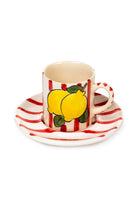 Feeling Good Inside-Amalfi Coast Collection Line Coffee Set (6 Adet)-Bardak-2-milagron.live
