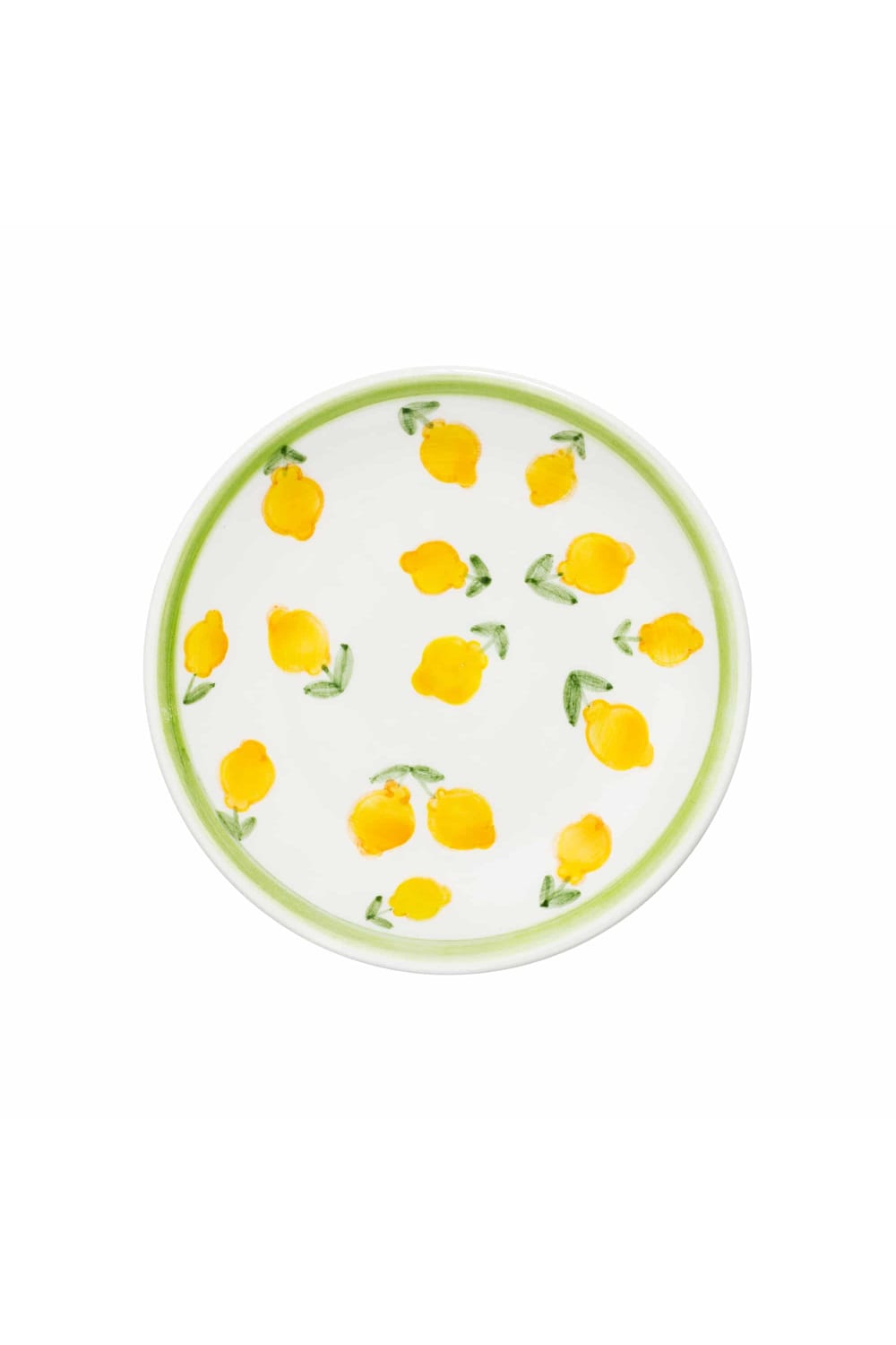 Feeling Good Inside-Lemon Splash Collection Handmade Ceramic Çok Limonlu Pasta Tabağı 4’lü Set-Tabak & Kase-2-milagron.live
