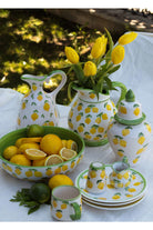 Feeling Good Inside-Lemon Splash Collection Handmade Ceramic Klasik Sürahi-Sürahi-5-milagron.live