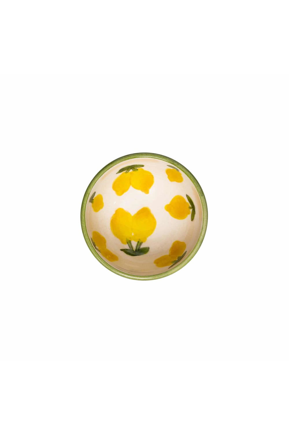 Feeling Good Inside-Lemon Splash Collection Handmade Ceramic Mini Reçellik-Tabak & Kase-2-milagron.live