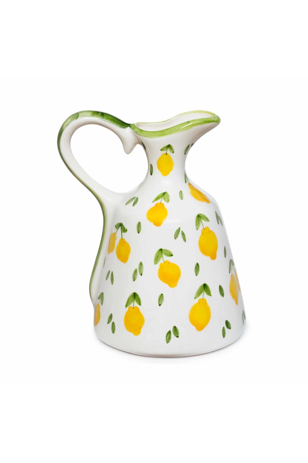 Feeling Good Inside-Lemon Splash Collection Handmade Ceramic Sürahi-Sürahi-1-milagron.live