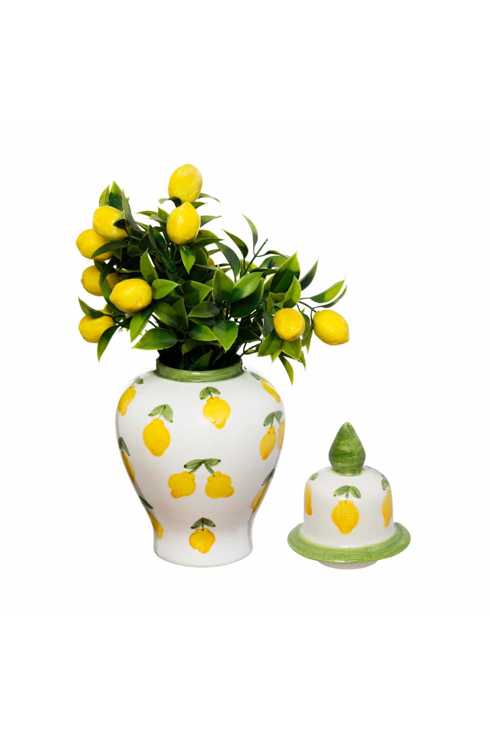 Feeling Good Inside-Lemon Splash Collection Handmade Ceramic Vazo-Vazo-3-milagron.live