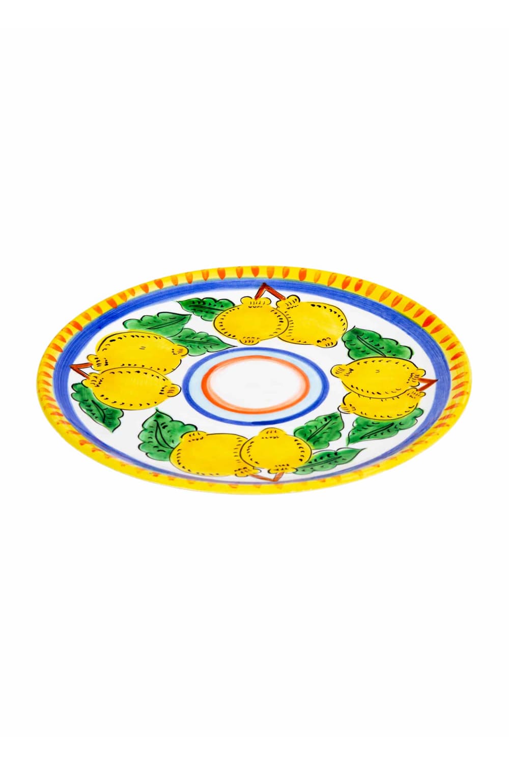 Feeling Good Inside-Sicilian Lemon Collection Handmade Seramik Yemek Tabağı-Tabak & Kase-2-milagron.live