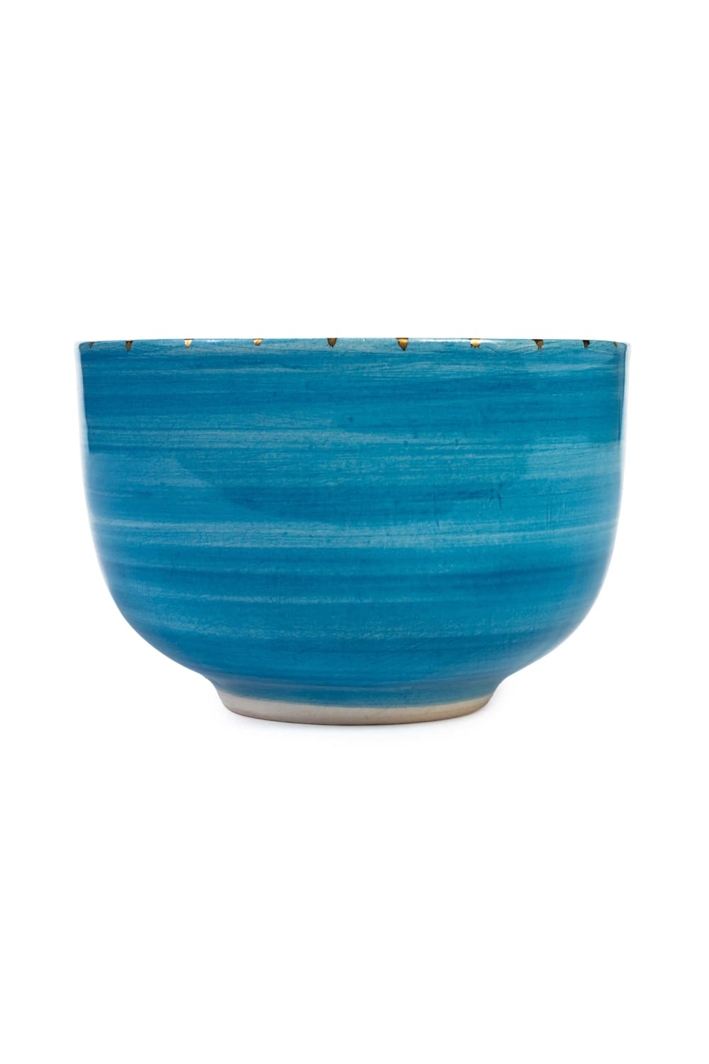 Feeling Good Inside-Signature Eye Handmade Ceramic Blue Bowl-Tabak & Kase-2-milagron.live