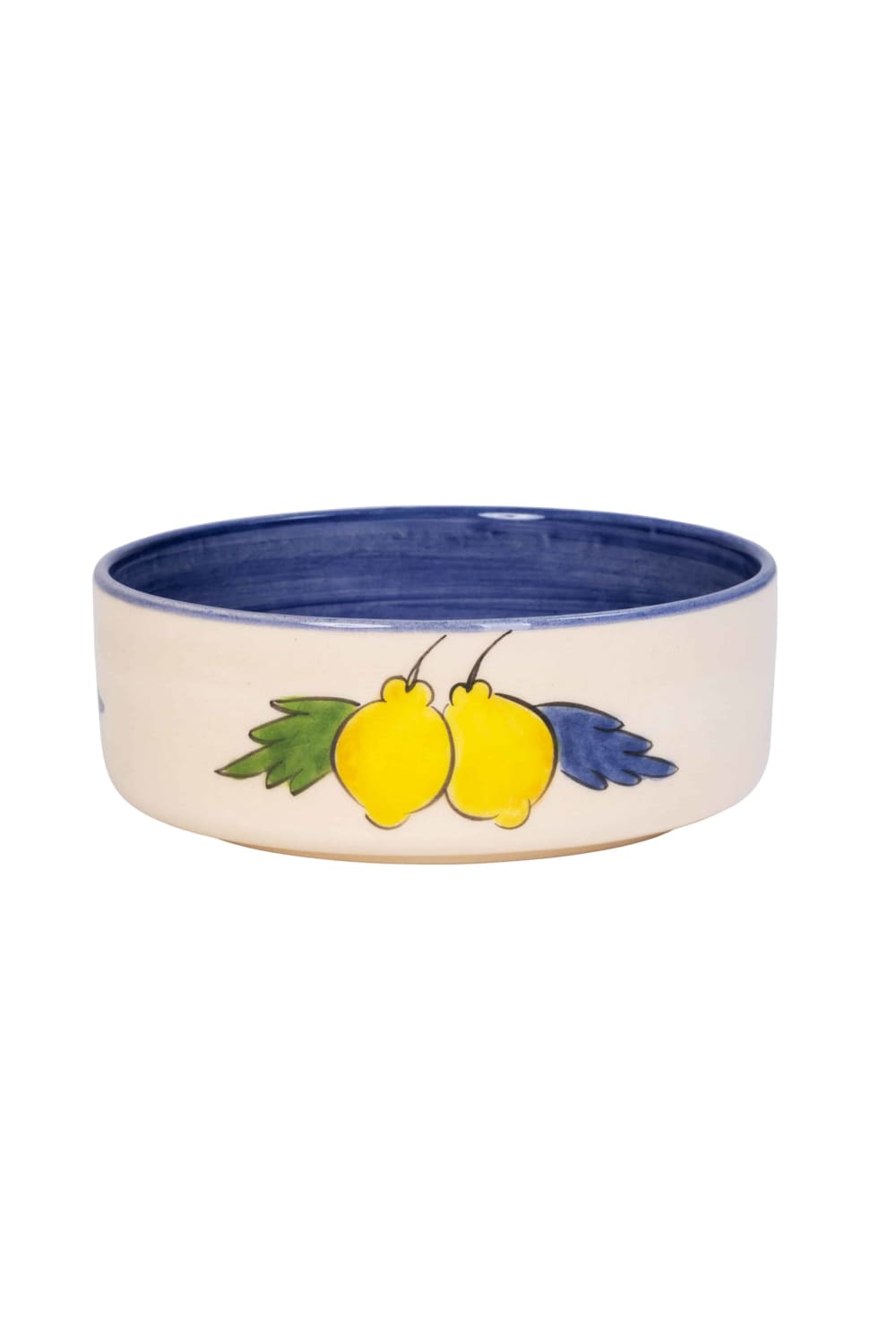 Feeling Good Inside-Sorrento Lemon Collection Handmade Seramik 4’lü Midi Kase Set-Tabak & Kase-4-milagron.live
