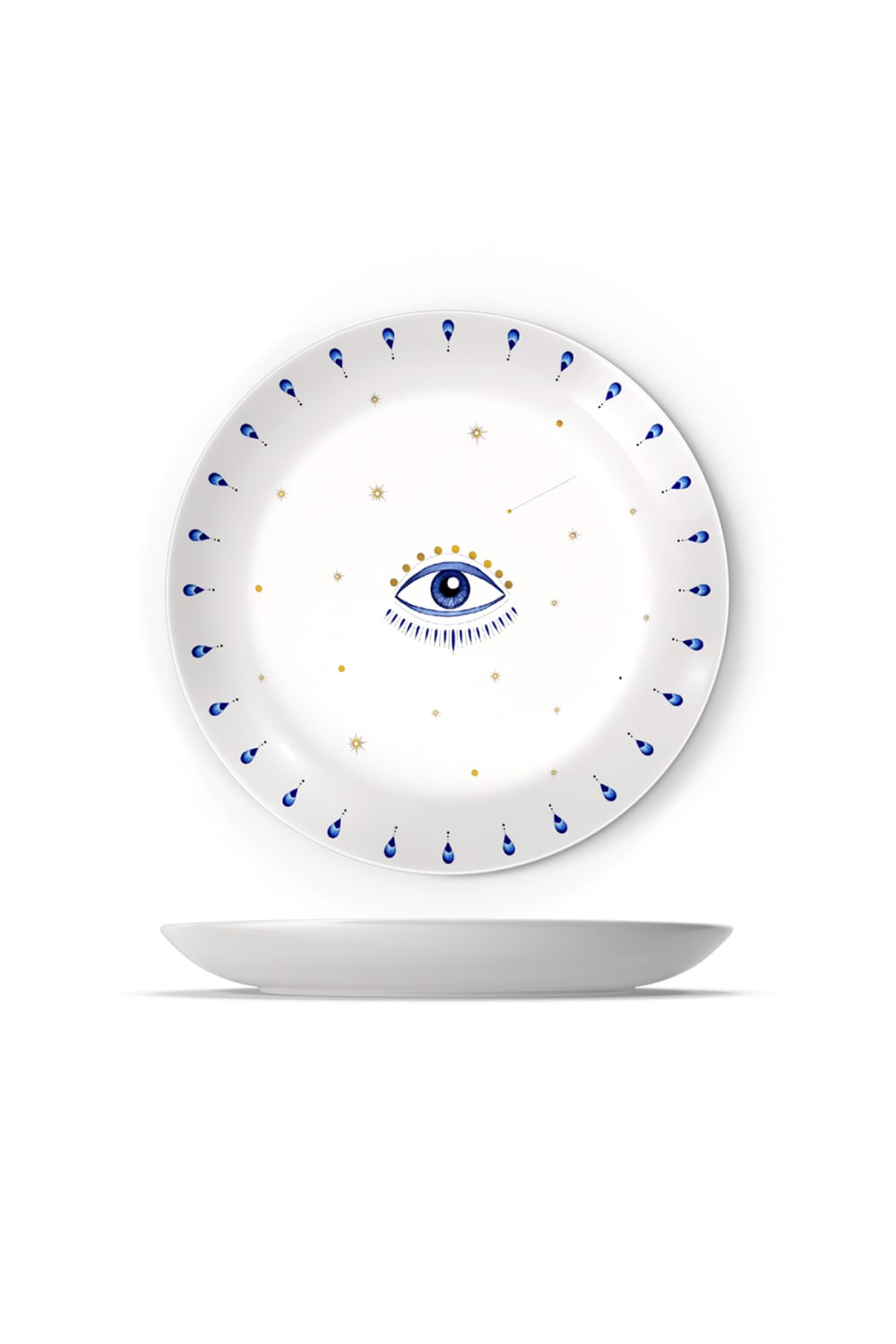 Fern&Co-Spirit Eye Collection Çukur Yemek Tabağı-Tabak & Kase-1-milagron.live