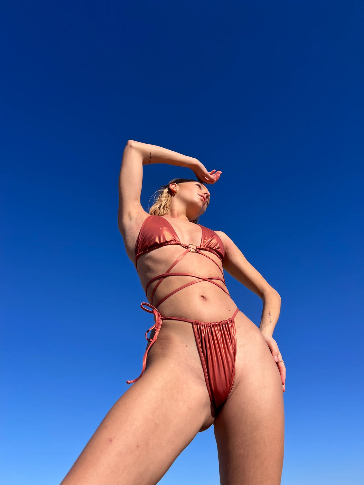 Fifth Sense Lingerie-Brunette Bombshell Top-Bikini & Mayo-7-milagron.live