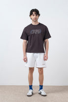 Fifty Pieces-Beyaz Loose Fit Jogger Şort-Şort-1-milagron.live